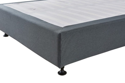 Walter Bed Base (Grey Fabric)