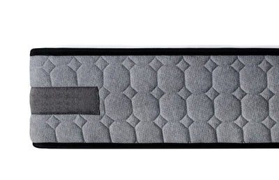 Ricky Queen Size Bed Frame (Charcoal Polyester) and Windsor Latex Pocket Spring Mattress Combo Deal (7761262018814)