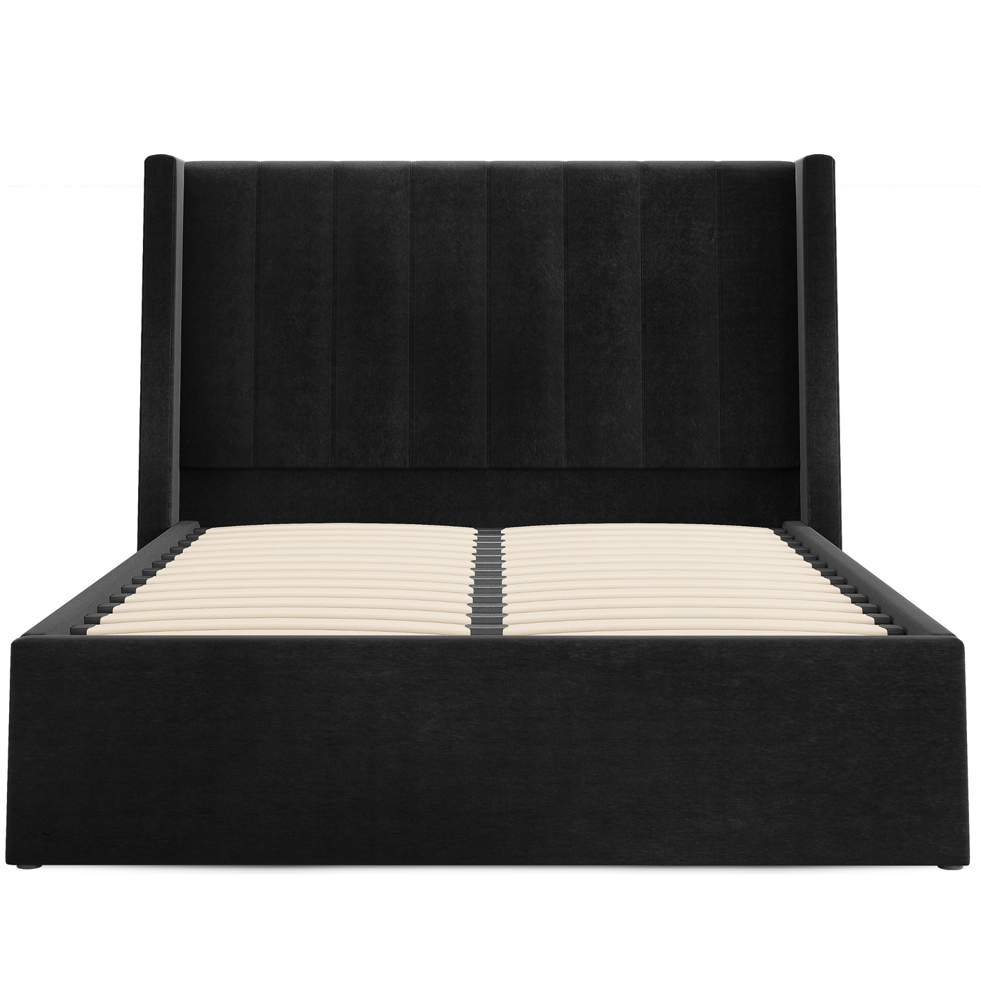 charcoal gas lift bed frame