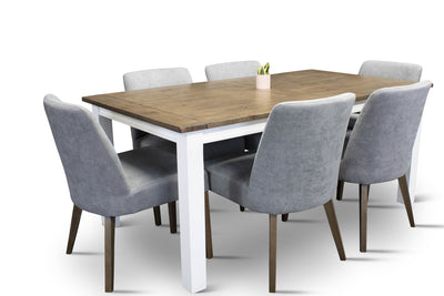Palm Springs Dining Suite With Broad Dining Chairs (7679409815806)